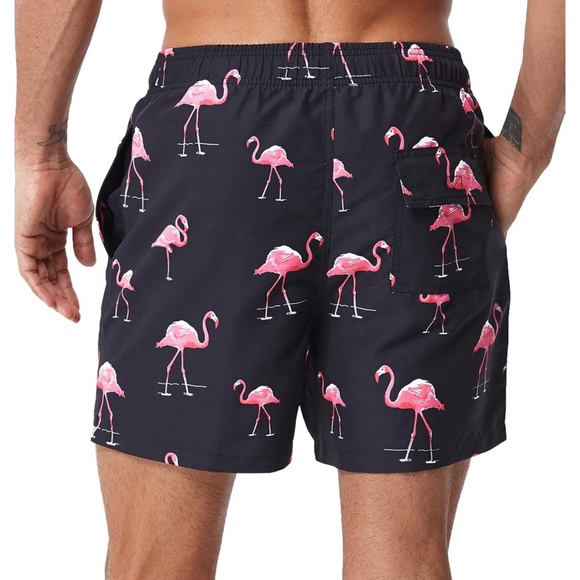 COPY - SILKWORLD Men's Swim Trunks Quick Dry Shorts with Pockets - Picture 2 of 4